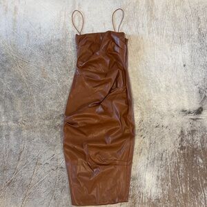 Nookie Brown Midi Dress